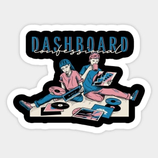 DASHBOARD CONFESSIONAL BAND Sticker